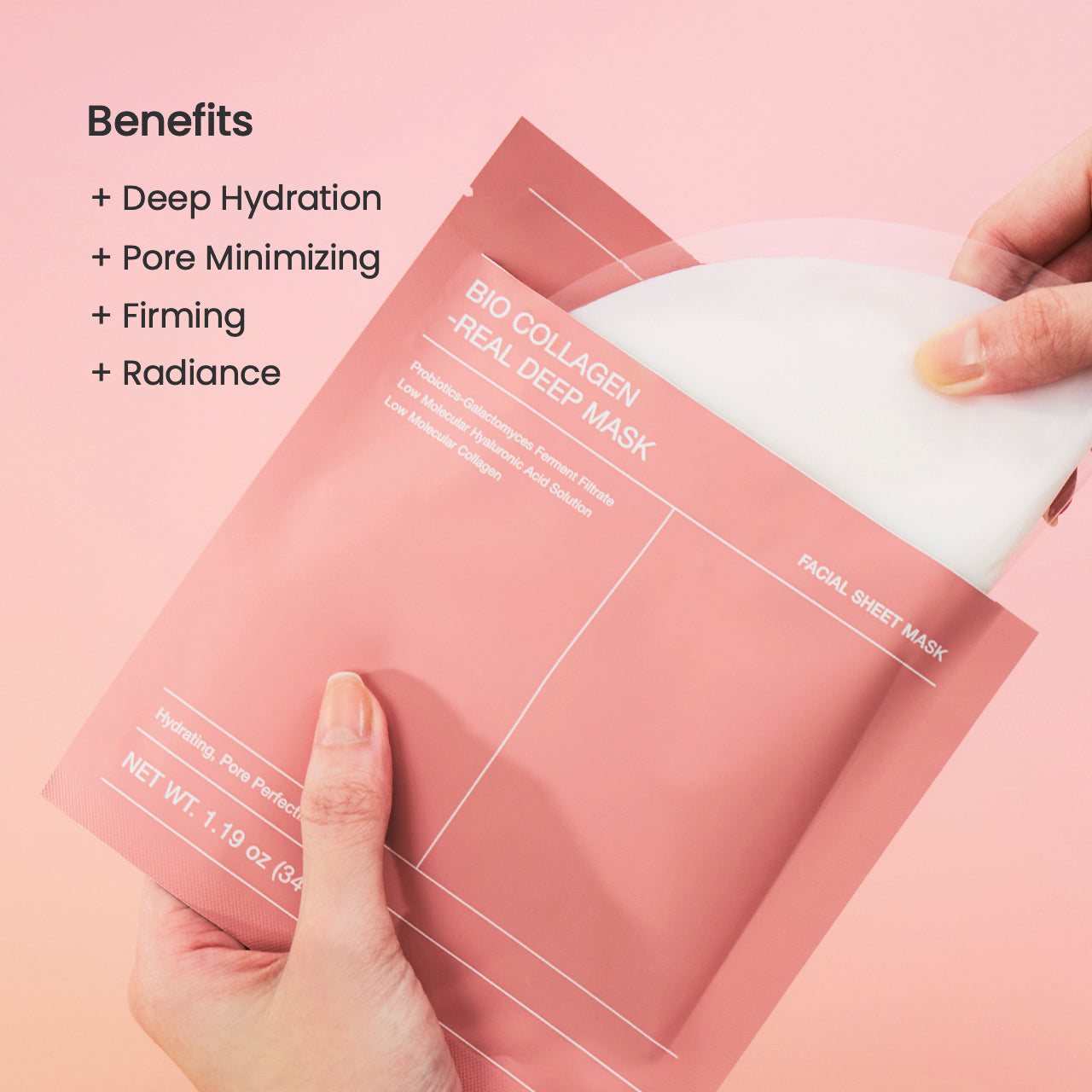 Radiant Bio-Collagen Overnight Hydrogel Mask